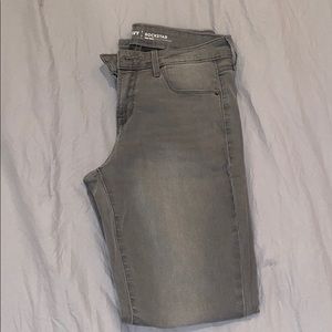 Old Navy Gray Skinny Jeans